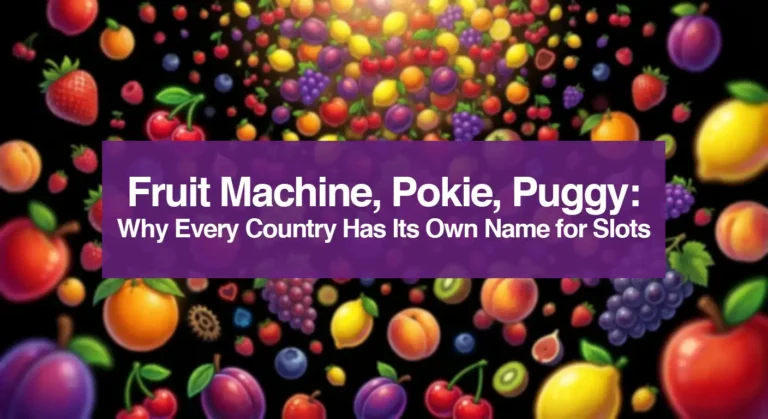 Blog 2 Fruit Machine, Pokie, Puggy Why Every Country Has Its Own Name for Slots